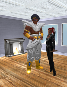 Second Life avatar height averages include fantasy characters' heights.